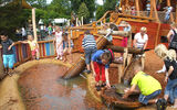 Das Bild zeigt den Piratenspielplatz im Familienpark Drievliet, Den Haag_Bild2