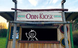 Das Bild zeigt den Wikinger-Kiosk im Tier- und Freizeitpark Thüle, Friesoythe_Bild2