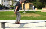 Das Bild zeigt den Raumfahrt Spielplatz im Parc Kaltreis, Luxembourg_Bild8