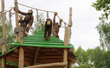 Das Bild zeigt den Affenspielplatz im Tier- und Freizeitpark Thüle, Friesoythe_Bild8
