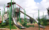 Das Bild zeigt eine Spielanlage im Sonnenlandpark in Lichtenau_Bild1