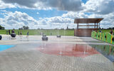 Das Bild zeigt die Wasserspielanlage im Bubenheimer Spieleland, Nörvenich_Bild2