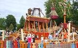 Das Bild zeigt den Piratenspielplatz im Familienpark Drievliet, Den Haag_Bild1