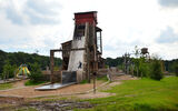 Das Bild zeigt das Sägewerk und die Goldmine im Wildpark Reken_Bild3