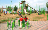 Das Bild zeigt eine Spielanlage im Sonnenlandpark in Lichtenau_Bild3