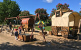 Das Bild zeigt den Trailplatz im Wildpark Frankenhof Reken_Bild3